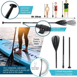 AQUA SPIRIT Splash iSUP 9’ long Inflatable Stand up Paddle Board for Beginners/Intermediate with Backpack, Leash, Paddle, Changing Mat & Waterproof Phone Case