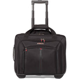 Aerolite 17'' Executive Mobile Business Cabin Hand with Luggage Rolling Laptop Bag, Approved for Ryanair, British Airways, Easyjet, Jet2 & Many More