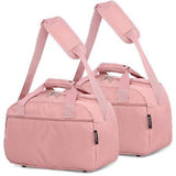 Aerolite (40x20x25cm) Hand Luggage Holdall Bag (x2 Set) - Packed Direct UK
