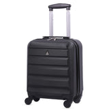 Aerolite 45x36x20 easyJet Maximum Size Hard ShellCarry On Hand Cabin Luggage Underseat Flight Bag Suitcase 45x36x20 with 4 Wheels - Packed Direct UK