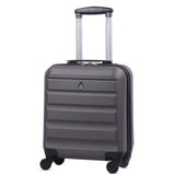 Aerolite 45x36x20 easyJet Maximum Size Hard ShellCarry On Hand Cabin Luggage Underseat Flight Bag Suitcase 45x36x20 with 4 Wheels set of 2 - Packed Direct UK