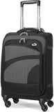 Aerolite (47x35x20cm) Lightweight Soft Shell Cabin Hand Luggage (x2 Set) | 4 Wheels - Packed Direct UK