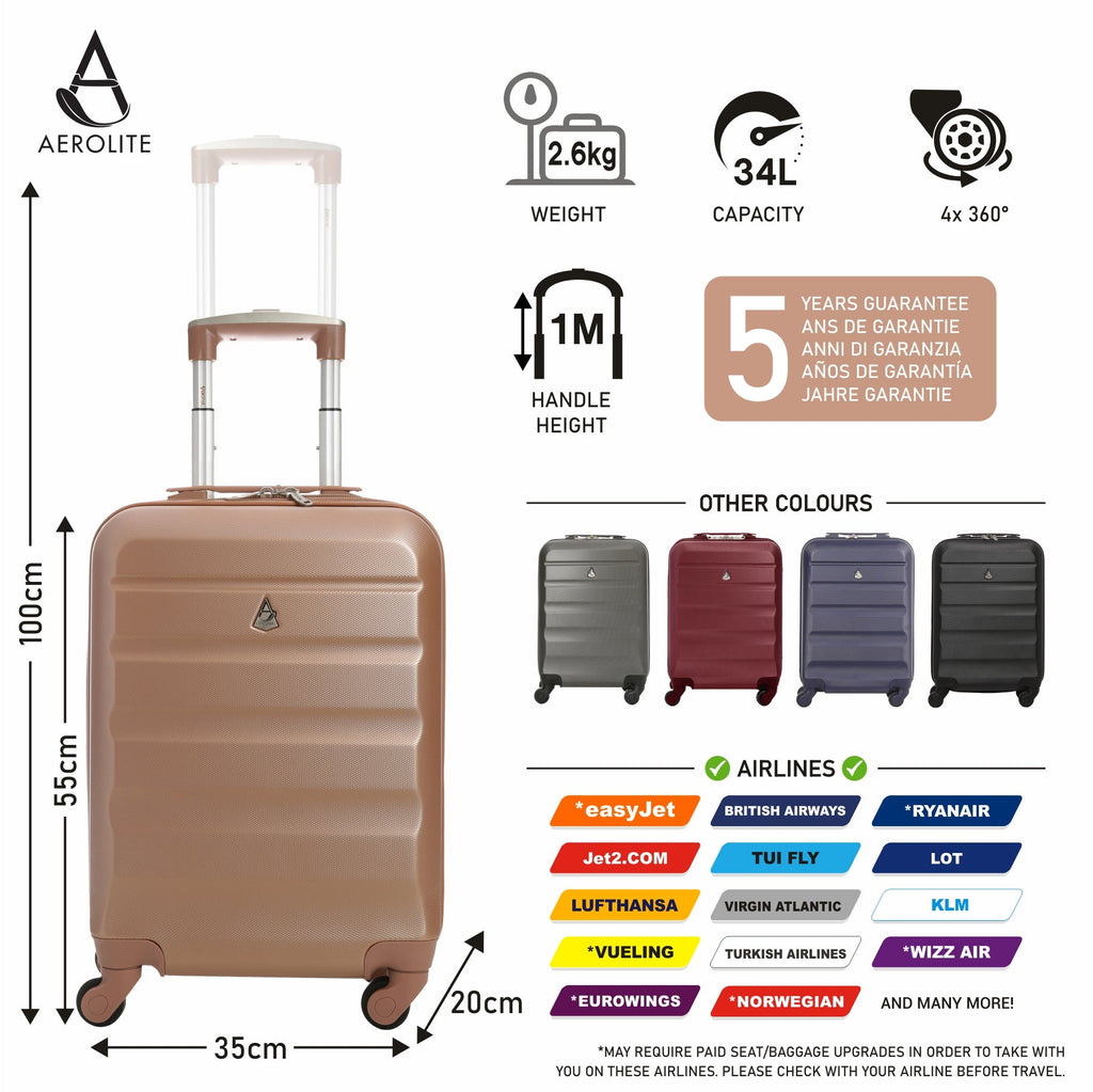 RYANAIR EASYJET Cabin Bag Under seat Travel Case Hand Luggage