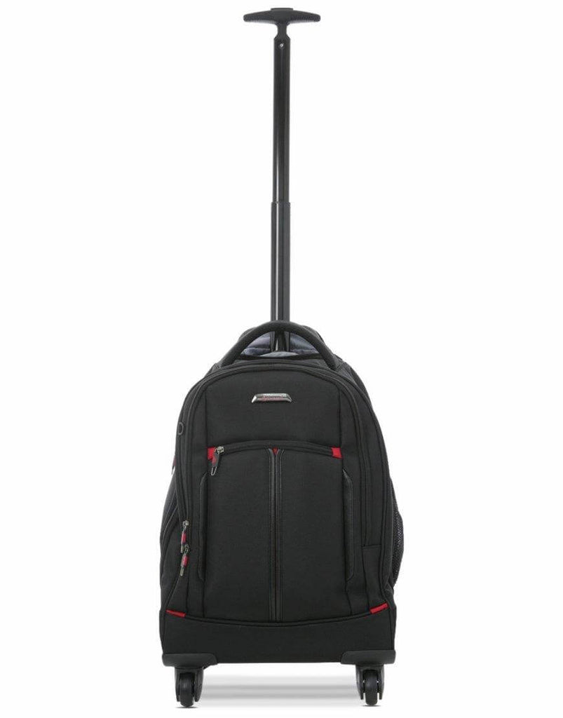 Aerolite (55x35x23cm) Executive Mobile Trolley Backpack Business Hand Cabin Luggage - Packed Direct UK