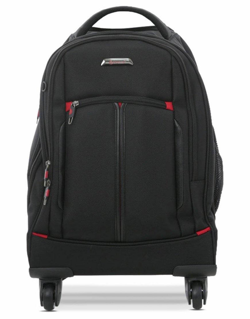 Aerolite (55x35x23cm) Executive Mobile Trolley Backpack Business Hand Cabin Luggage - Packed Direct UK