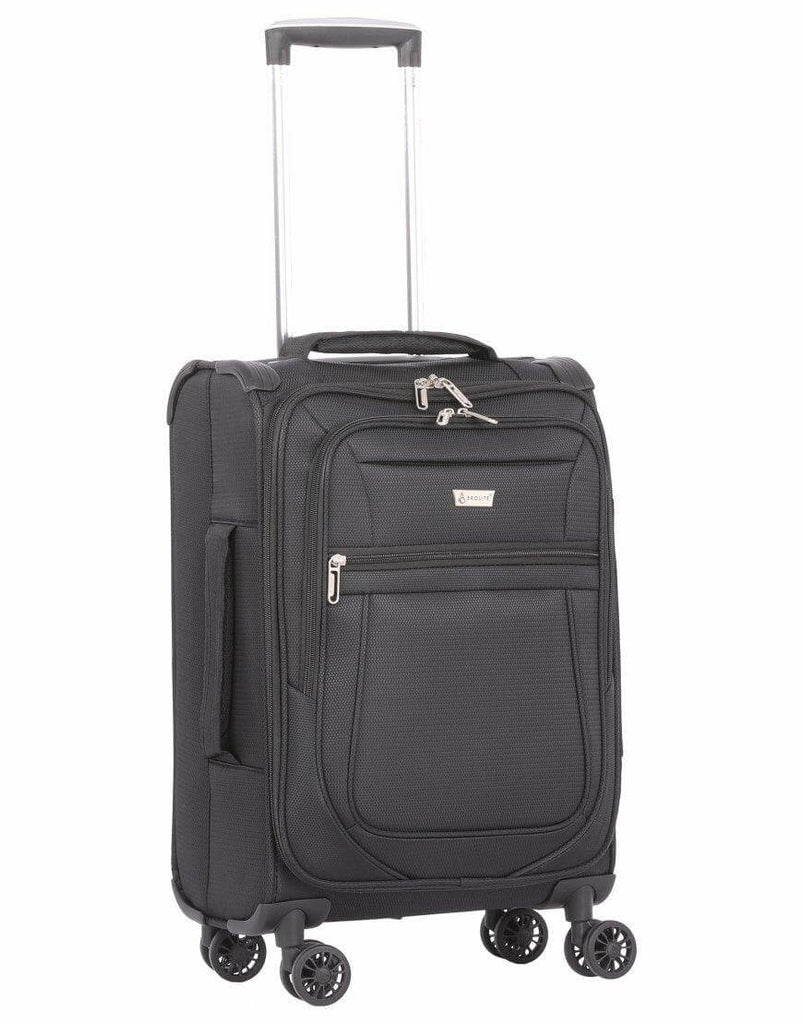 Aerolite (55x40x20cm) Reinforced Strong Lightweight Hard Shell Cabin Hand Luggage - Packed Direct UK