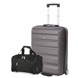 Aerolite (55x40x20cm) Ryanair Maximum Allowance 40L Lightweight Hard Shell Cabin Hand Luggage, Also Approved for easyJet, British Airways, Jet2 and More - Packed Direct UK
