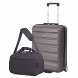 Aerolite (55x40x20cm) Ryanair Maximum Allowance 40L Lightweight Hard Shell Cabin Hand Luggage, Also Approved for easyJet, British Airways, Jet2 and More - Packed Direct UK
