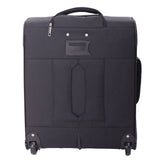 Aerolite 56x45x25cm British Airways Jet2 & easyJet Upgrade Maximum Allowance Large Lightweight 2 Wheel Carry On Hand Cabin Luggage Bag Suitcase 56x45x25 with TSA Approved Lock Black - Packed Direct UK