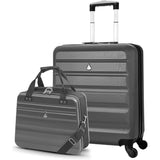 Aerolite (56x45x25cm) easyJet Maximum Lightweight Hard Shell Cabin Hand Luggage, Maximum Possible Allowance for EasyJet & British Airways
