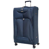 Aerolite (90x52x35) Large Reinforced Super Strong 8 Wheel Lightweight Luggage Suitcase - Packed Direct UK