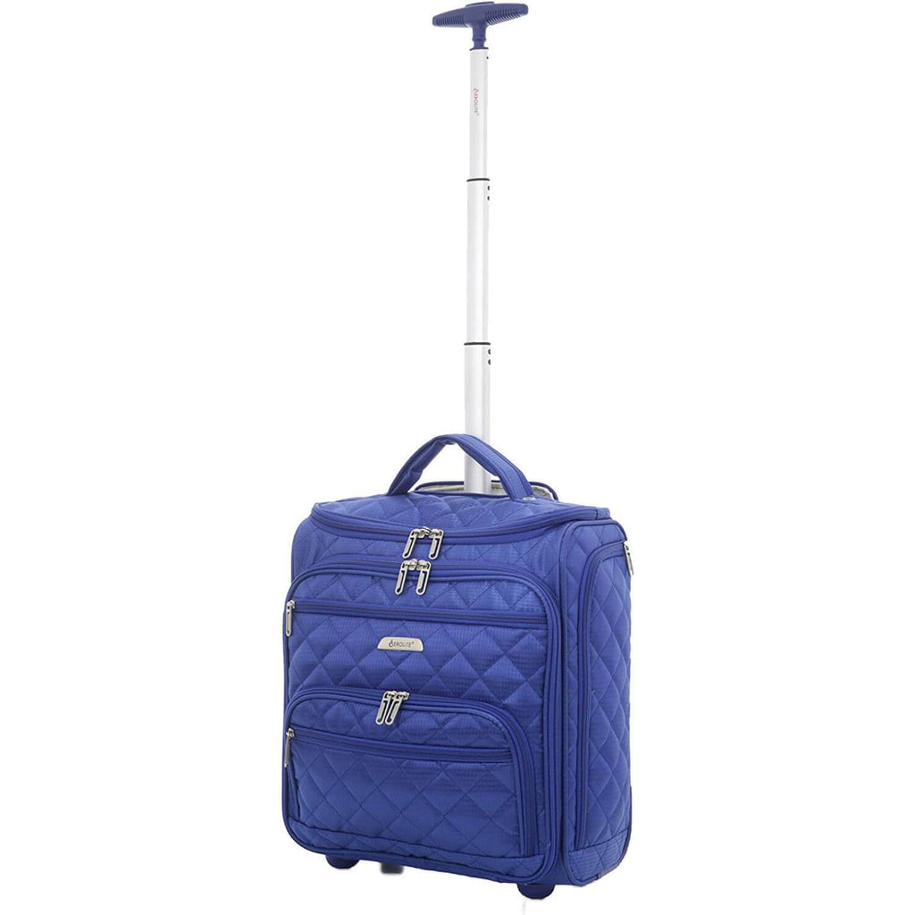 Aerolite easyJet Carry On Cabin Hand Luggage Under Seat Trolley Bag Suitcase 42x32x20cm 28L, Fits easyJet Hand Cabin Luggage 45x36x20 - Packed Direct UK