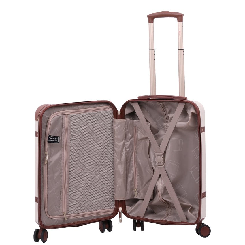 Aerolite Large Ultra Quiet 8 Wheel Stylish Classic Retro Vintage