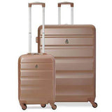 Aerolite Lightweight Hard Shell Suitcase Luggage Set (Cabin 21"+ Large 29") - Packed Direct UK