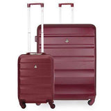 Aerolite Lightweight Hard Shell Suitcase Luggage Set (Cabin 21"+ Large 29") - Packed Direct UK