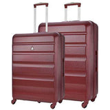 Aerolite Lightweight Hard Shell Suitcase Luggage Set (Medium 25" + Large 29") - Packed Direct UK