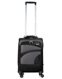 Aerolite Lightweight Soft Shell Complete Luggage Set (Cabin + Medium + Large Hold Luggage Suitcase) | 4 Wheels - Packed Direct UK