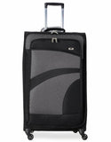 Aerolite Lightweight Soft Shell Complete Luggage Set (Cabin + Medium + Large Hold Luggage Suitcase) | 4 Wheels - Packed Direct UK