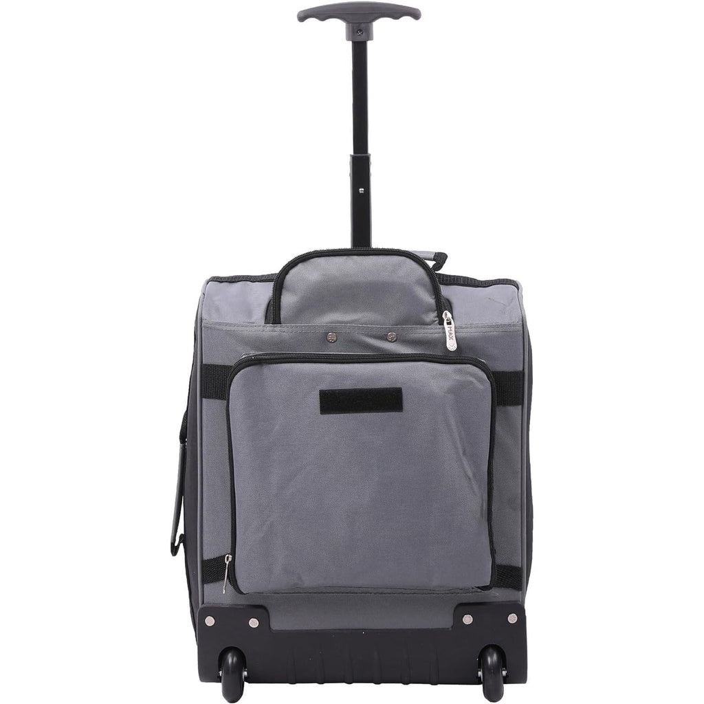 Aerolite MiniMAX (45x36x20cm) easyJet Maximum Cabin Luggage Under Seat Carry On Suitcase with Backpack and Pouch, 2 Year Warranty - Packed Direct UK