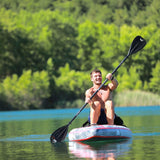 Aqua Marina Dual-Tech 2-in-1 Adjustable Aluminium Inflatable Stand Up Paddle and Kayak Paddle - Packed Direct UK