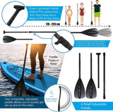 AQUA SPIRIT Blitz 10’8 & 12' PREMIUM iSUP Inflatable Stand up Paddle Board & Kayak with Top Accessories, Made From Premium Material, All Inclusive Package, 2 Years Of Warranty - Packed Direct UK