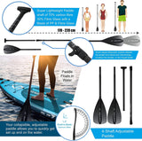 AQUA SPIRIT Blitz 10’8 & 12'6 PREMIUM iSUP Inflatable Stand up Paddle Board & Kayak with Top Accessories - Packed Direct UK