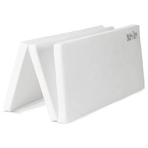 Baby Joy (95x65cm) Medium Luxury Portable Folding Foam Child Baby Travel Mattress - Packed Direct UK