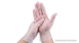 Clear Disposable Vinyl Medical Examination Gloves AQL 1.5 Powder & Latex Free (1000) - Packed Direct UK