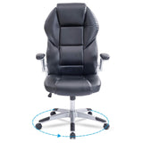 Executive Office Desk Chair Swivel PC Computer Office Desk Chairs with Arms and Back Support for Home & Office & Gaming Chair Use for Adults - Packed Direct UK