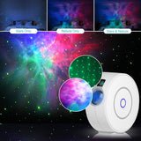 GRADE-A Smart LED Starry Sky & Nebular Cloud Projector with Alexa & Google Home Smart Functionality for Bedroom Night Light Living Room Ambiance, Bluetooth WiFi App Control & Timer - Packed Direct UK