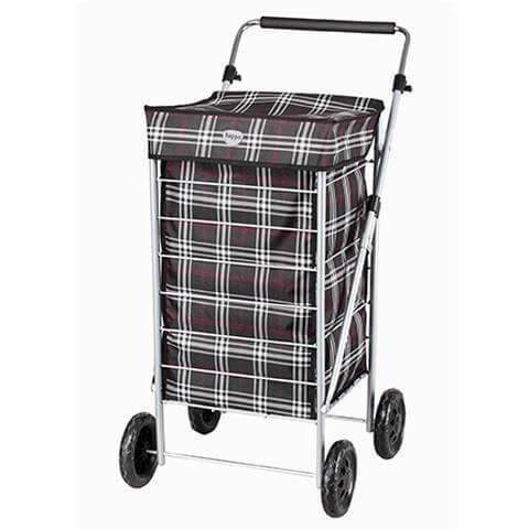 Hoppa (100x33x33) Lightweight Shopping Wheeled Trolley - Packed Direct UK