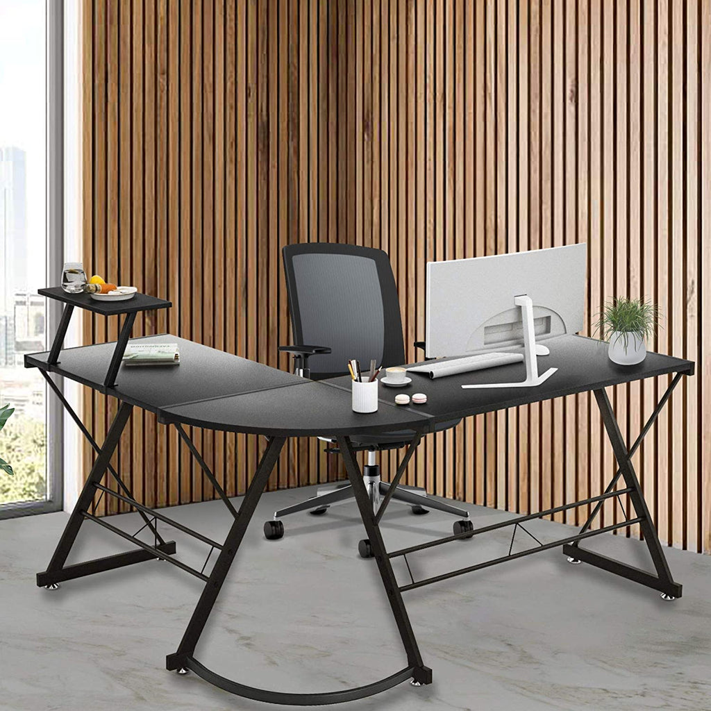 Oversized l shaped desk deals