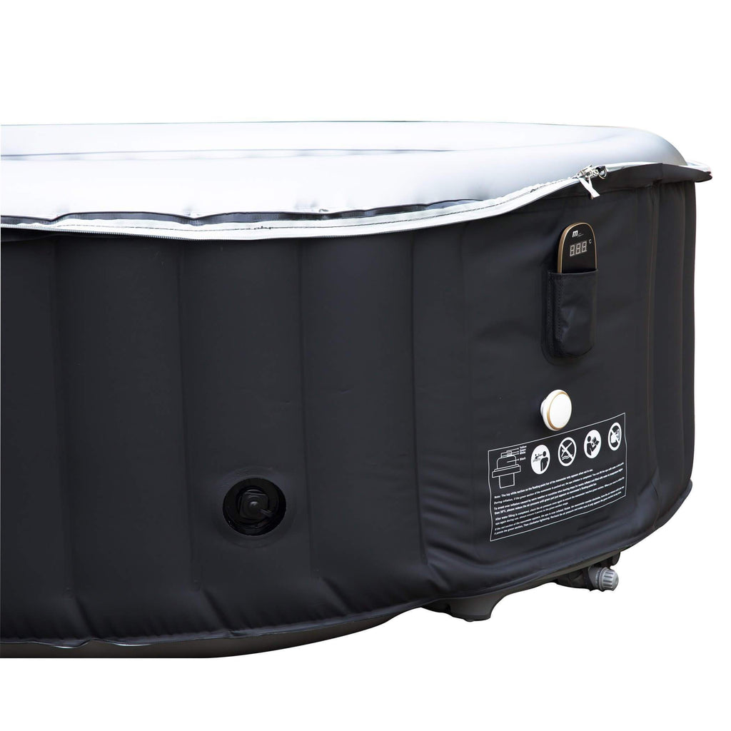 MSpa Luxury 2-4 Person Portable Inflatable Hot Tub Jacuzzi - Packed Direct UK