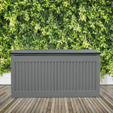 Olsen & Smith Medium 270L Plastic Garden Bench Storage Box - Packed Direct UK