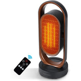 Olsen & Smith Tower Fan Heater Stylish Modern 1800W 1.8kW Compact Efficient Oscillating Ceramic with Timer Remote Control Low Energy for Home, Office and Bedroom - Packed Direct UK