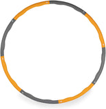 Phoenix Fitness 1.1kg Weighted Foam Padded Fitness Hoop - 96cm Exercise Fitness Ring - Wave Groove Design Hula Hoop for Core Balance and Strengthening - Packed Direct UK
