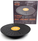 Phoenix Fitness Body Balance Board - Non-Slip Round Wobble Board - 36cm Training Balance Board Perfect for Core Strength, Balance, Rehabilitation, Stability, Physio Therapy and Coordination - Packed Direct UK