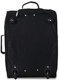 Ryanair Cabin Approved 55x40x20cm & Second 35x20x20 Hand Luggage Set - Carry On Both! (TB BLK + HOLD605) - Packed Direct UK