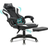 XTREME Gaming Desk and Gaming Chair Bundle, 43" Premium Carbon Fibre Effect Gaming Desk, Ergonomic Gaming Desk Chair - Packed Direct UK